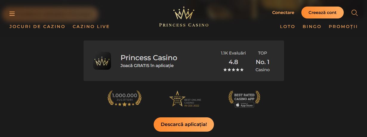 Descarga la aplicación de casino mejor valorada con 4.8 estrellas y únete a más de un millón de jugadores