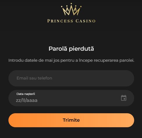 Recupera tu contraseña olvidada introduciendo el correo electrónico o teléfono registrado